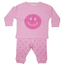 Load image into Gallery viewer, Pink Smiles Long Sleeve &amp; Pants Set NB