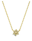 Star of David Necklace Gold
