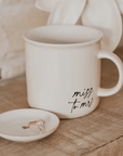 Miss To Mrs Ceramic Campfire Mug