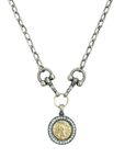 Vintage Silver Layla Horsebit Necklace