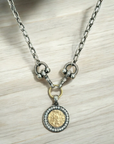 Vintage Silver Layla Horsebit Necklace