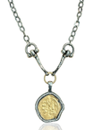 Vintage Silver Molat Horsebit Necklace