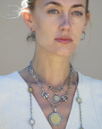 Vintage Silver Molat Horsebit Necklace