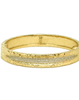 Gold Velen Crystal Inlay Bangle