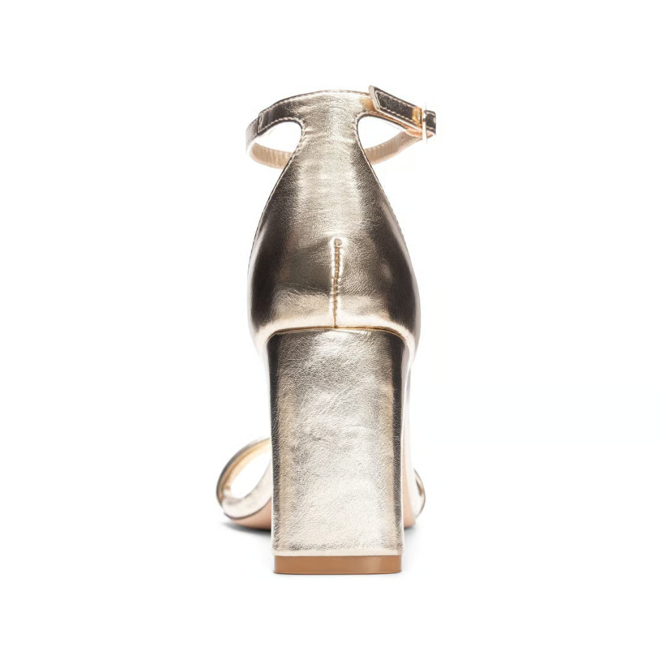 gold metallic dress sandals Velma Metallic Dress Sandal – Attachments & Sage