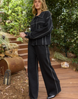 Flare Pant Contrasting Stitch