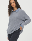 Denim Collar and Cuff