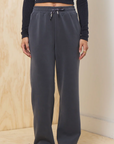 Graphite Luxe Cloud Wide Leg Pant