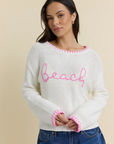 Beach Sweater w/ Whip Stitch