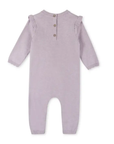 Heart Jacquard Kint Baby Jumpsuit