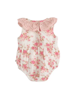 Pink Floral Baby Romper