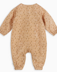 Floral Button Front Baby Jumpsuit