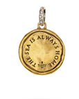 The Sea Is Always Home Kristal Pendant