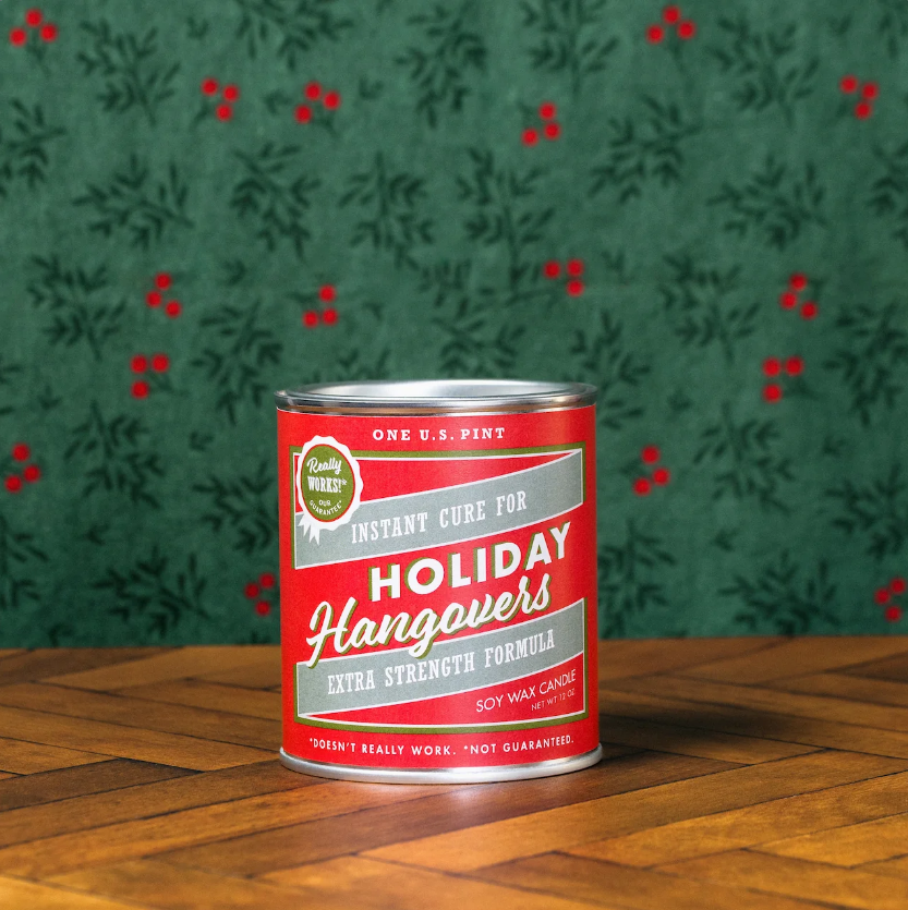 Curated visual reference: Holiday Hangovers Large Paint Can Photo Inspiration