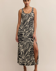 Polanco Isla Leaf Midi Dress
