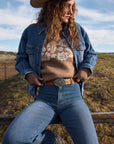 Marisol Flora Sweater - Burro