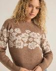 Marisol Flora Sweater - Burro