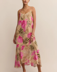 Benson Tropical Midi Dress
