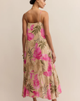Benson Tropical Midi Dress