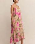 Benson Tropical Midi Dress