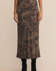 Izabel Leopard Skirt