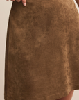 Ciera Suede Mini Skirt