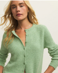 Medina Rib Cardigan - Appletini