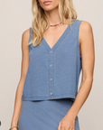 Solace Jersey Denim Top