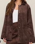 Decker Suede Chore Coat