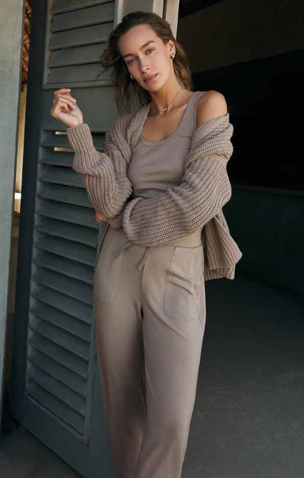 Sutton Rib Cardigan – Attachments & Sage