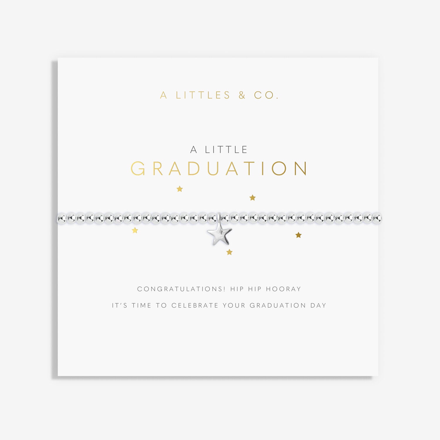 A Littles Graduation Bracelet