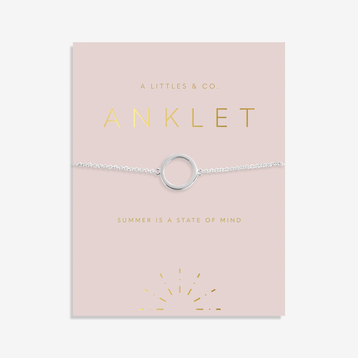 Circle Anklet