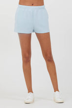 Load image into Gallery viewer, Sailboat Blue Cloud Fleece Shorts