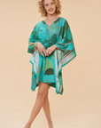 Secret Paradise Aqua- Beach Cover Up
