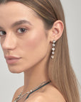 Emphasis Dangle Crystal Earrings