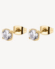 Desideri CZ Studs - Gold