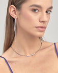 Desideri CZ Bar Necklace