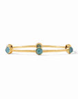 Milano Luxe Bangle - Peacock Blue