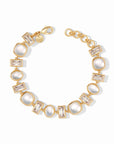 Antonia Tennis Bracelet - Clear Crystal