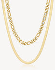 Symphonia Double Strand Necklace - Gold