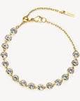 Symphonia CZ Adjustable Bracelet - Gold