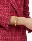 Astor Demi Cuff - Iridescent Raspberry
