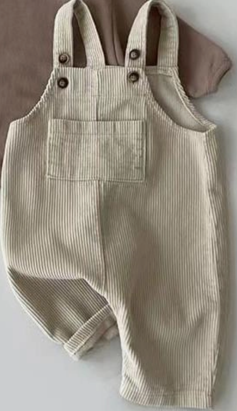 Slouch Corduroy Overalls - Sage main image 0