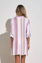 Load image into Gallery viewer, Boyfriend Shirt Multi Stripe