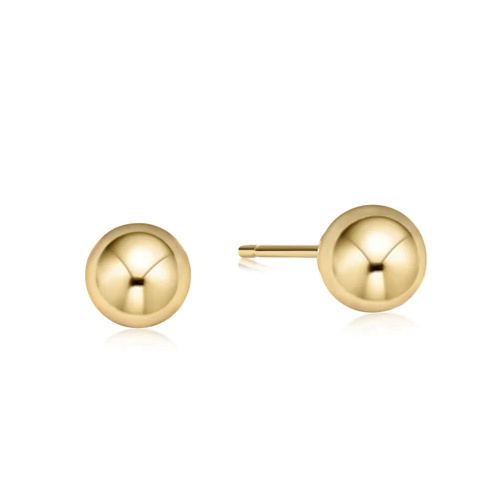 Classic 8MM Ball Stud - Gold