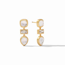 Load image into Gallery viewer, Antonia Tier Earring - Clear Crystal