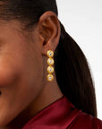 Tudor Tier Earring - Cubic Zirconia