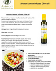 Lemon Infused Olive Oil - 8.45oz