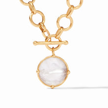 Load image into Gallery viewer, Honeybee Necklace - Clear Crystal