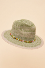 Load image into Gallery viewer, Natalie Hat - Fern w/ Shimmer Band